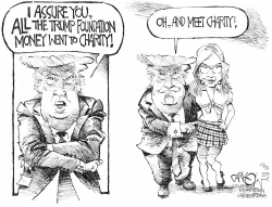 TRUMP FOUNDATION by John Darkow