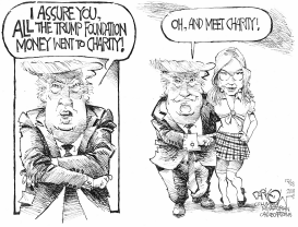 TRUMP FOUNDATION by John Darkow