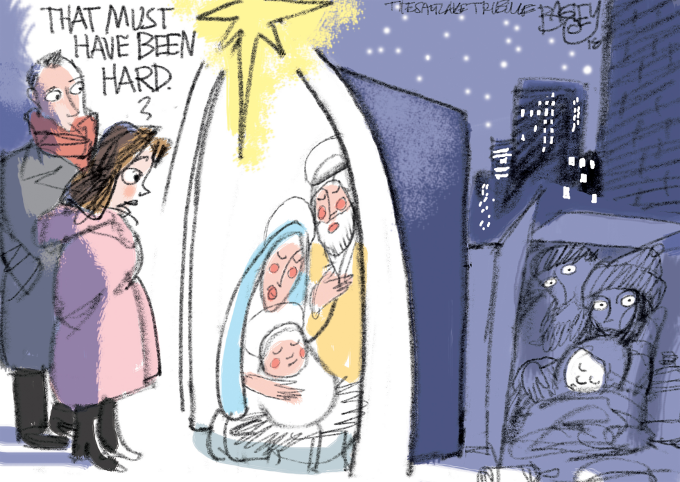  HOLY FAMILY by Pat Bagley