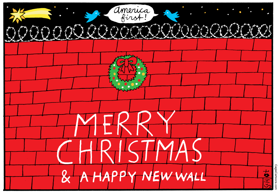  XMAS WHITE HOUSE MESSAGE by Schot