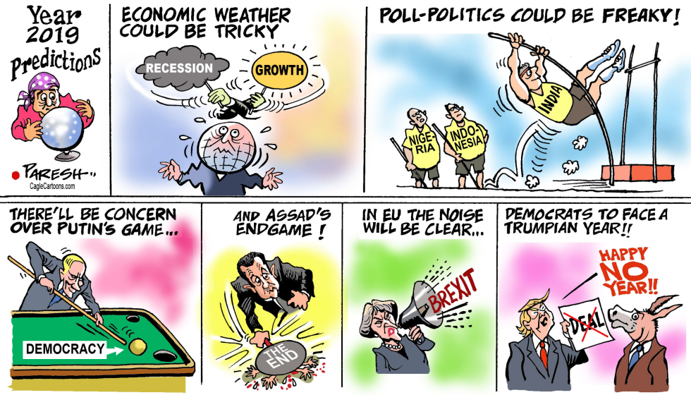  PREDICTIONS 2019 by Paresh Nath