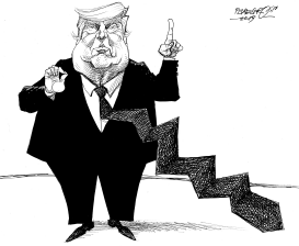 TRUMPS TIE by Petar Pismestrovic