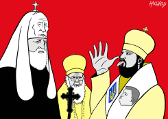 RUSSIAN UKRAINIAN CHURCH SPLIT by Rainer Hachfeld