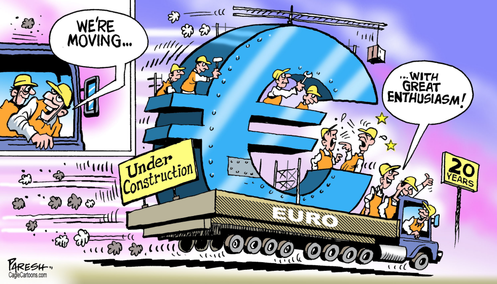  EURO TURNS 20 by Paresh Nath