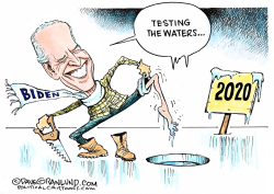 BIDEN CONSIDERS 2020 by Dave Granlund