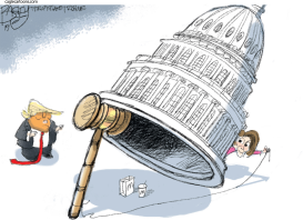 TRUMP TRAP by Pat Bagley