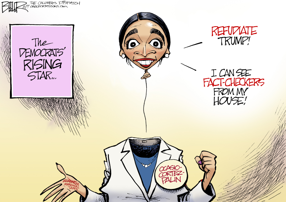  DEMOCRAT RISING STAR by Nate Beeler