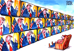 TRUMPS WALL by Christo Komarnitski