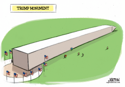 TRUMP MONUMENT by RJ Matson