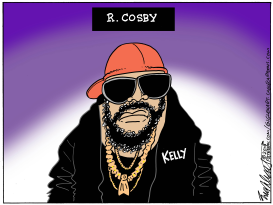 R KELLY by Bob Englehart