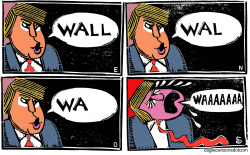 TRUMP WALL by Randall Enos