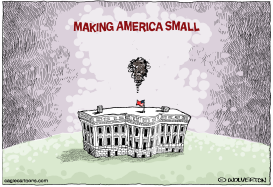 MAKING AMERICA SMALL by Wolverton