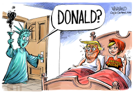 RUSSIAN SCANDAL by Dave Whamond