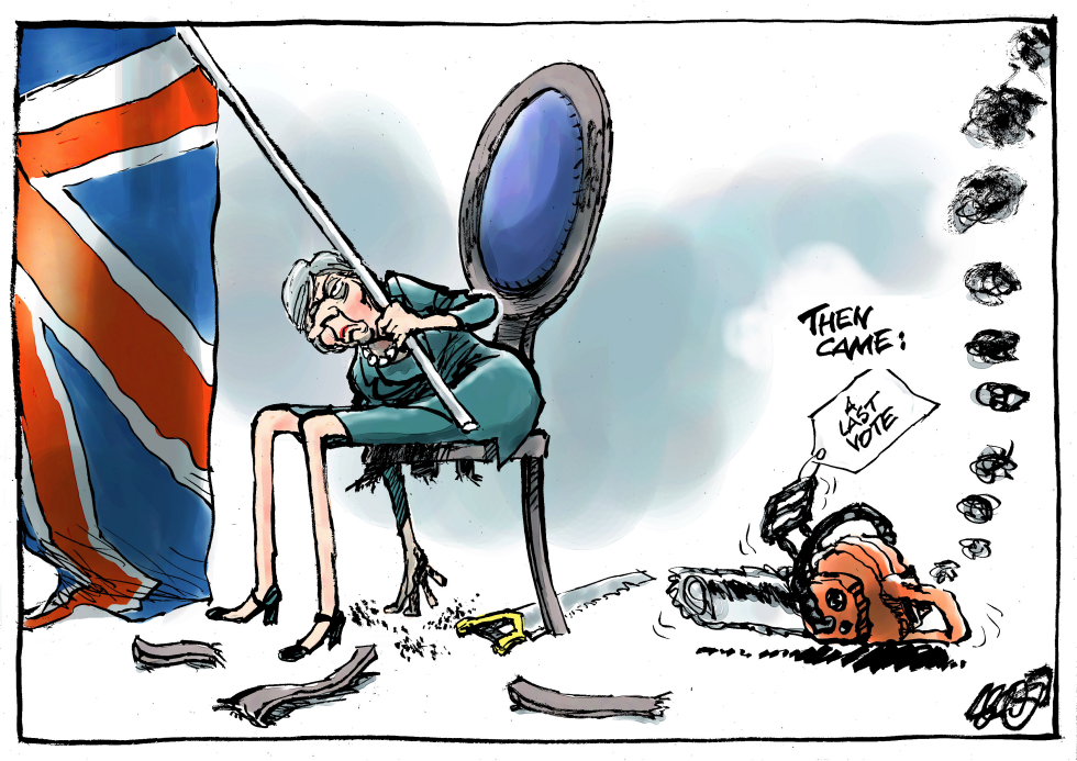  FINAL VOTE ON THERESA MAY'S EUDEAL by Jos Collignon