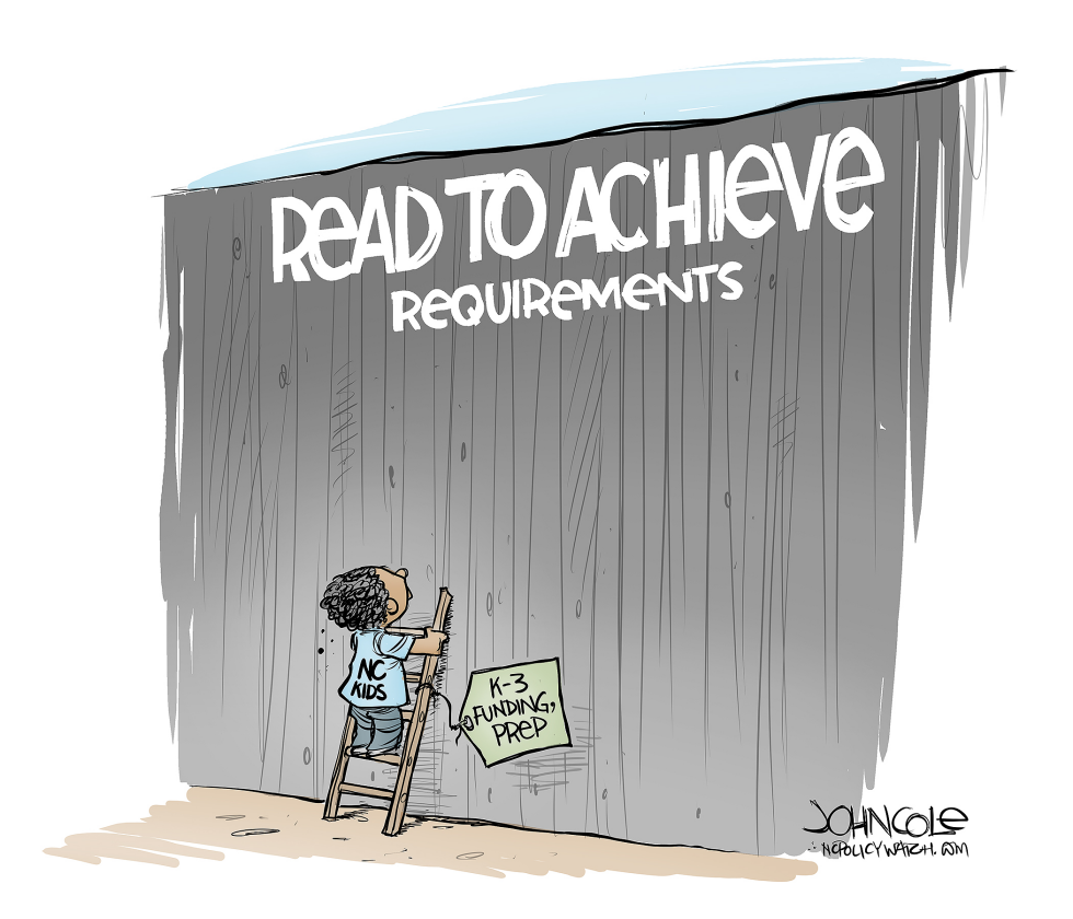  LOCAL NC READ TO ACHIEVE SHORTFALL by John Cole