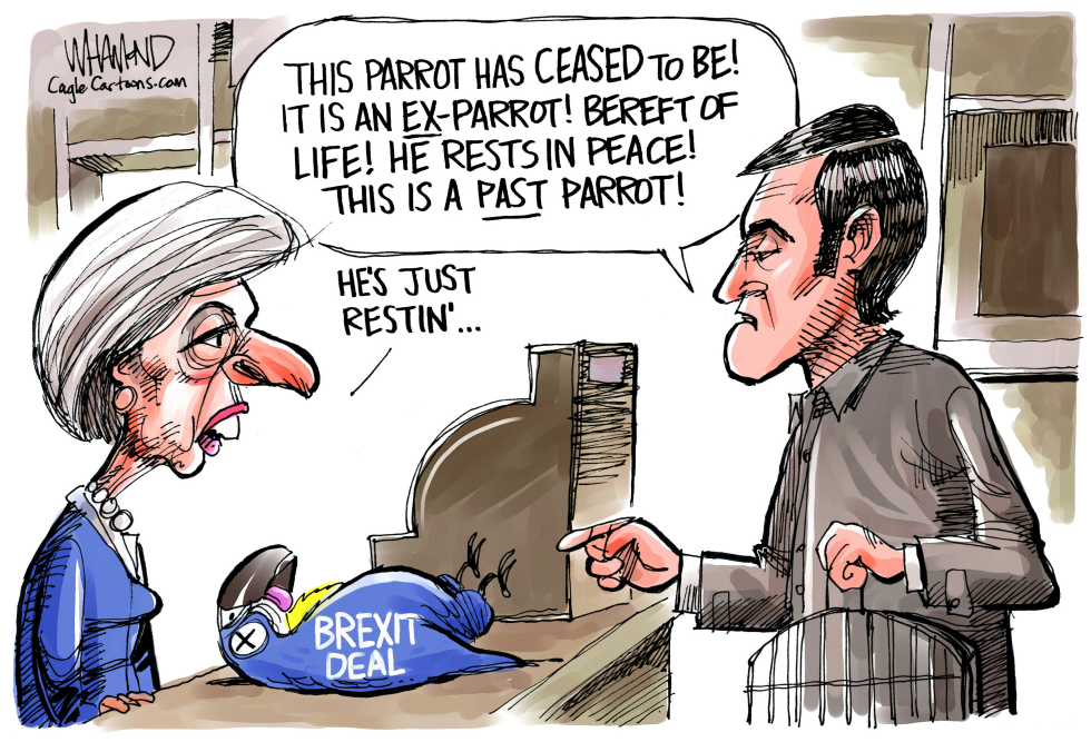  DEAD BREXIT by Dave Whamond