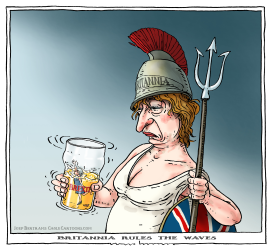 BRITANNIA RULES THE WAVES by Joep Bertrams