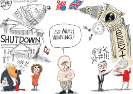 PUTIN WINNING by Pat Bagley