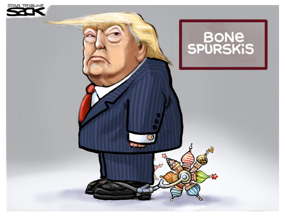  PRESIDENT’S SPURS by Steve Sack