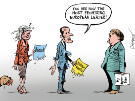 EUROPEAN LEADERSHIP by Patrick Chappatte