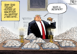 TRUMP BURGERS by Nate Beeler