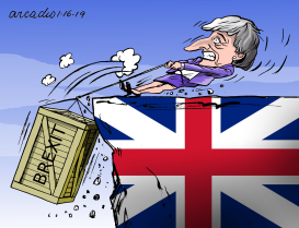 MAY EN PELIGRO PR EL BREXIT by Arcadio Esquivel