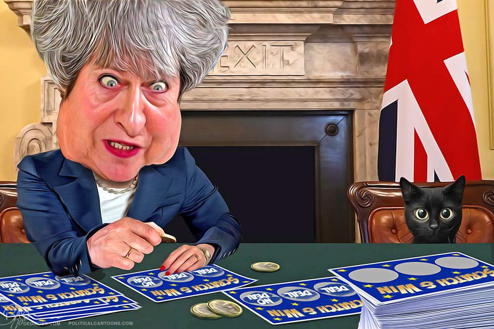  SCRATCHWIN BREXIT by Bart van Leeuwen