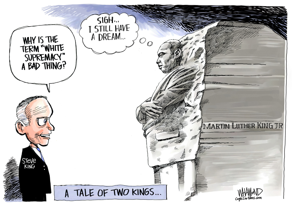  A TALE OF TWO KINGS by Dave Whamond