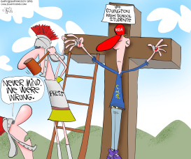 MEDIA CRUCIFIES PROLIFERS by Gary McCoy