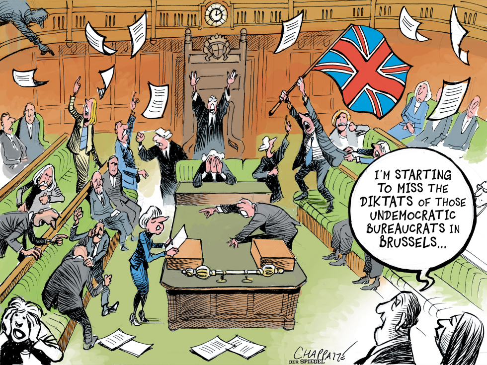  THE BRITISH PARLIAMENT by Patrick Chappatte