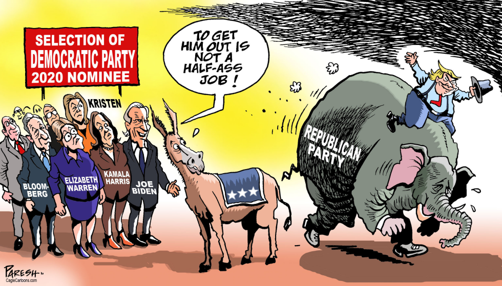  DEMOCRATIC PARTY NOMINEE by Paresh Nath