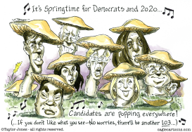 SPRINGTIME FOR DEMOCRATS by Taylor Jones