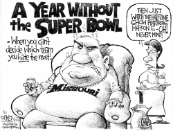 NO SUPER BOWL by John Darkow