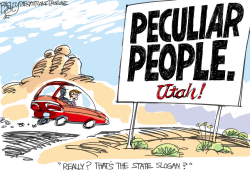 UTAH SLOGAN by Pat Bagley