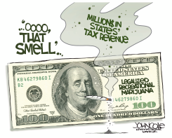 LEGALIZED MARIJUANA REVENUE by John Cole