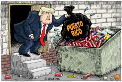 TRASHING PUERTO RICO by Wolverton