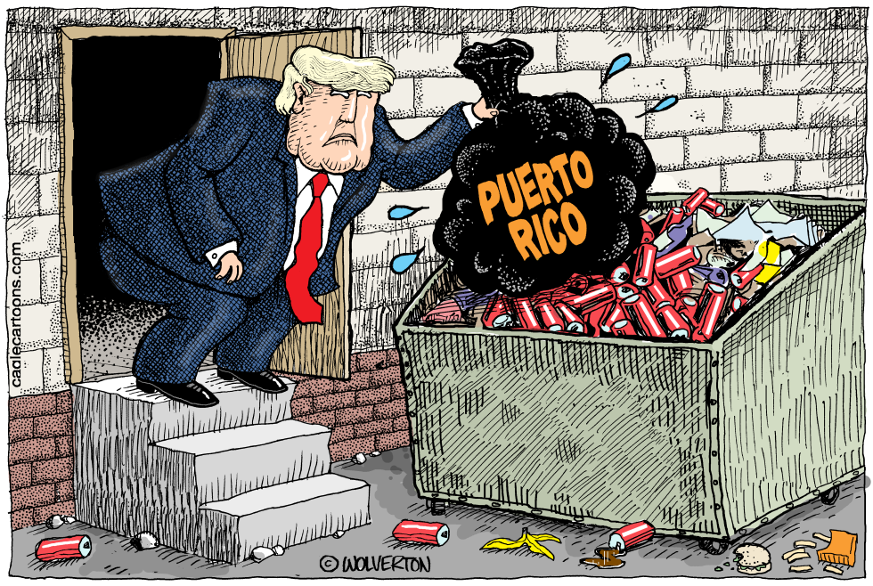  TRASHING PUERTO RICO by Wolverton