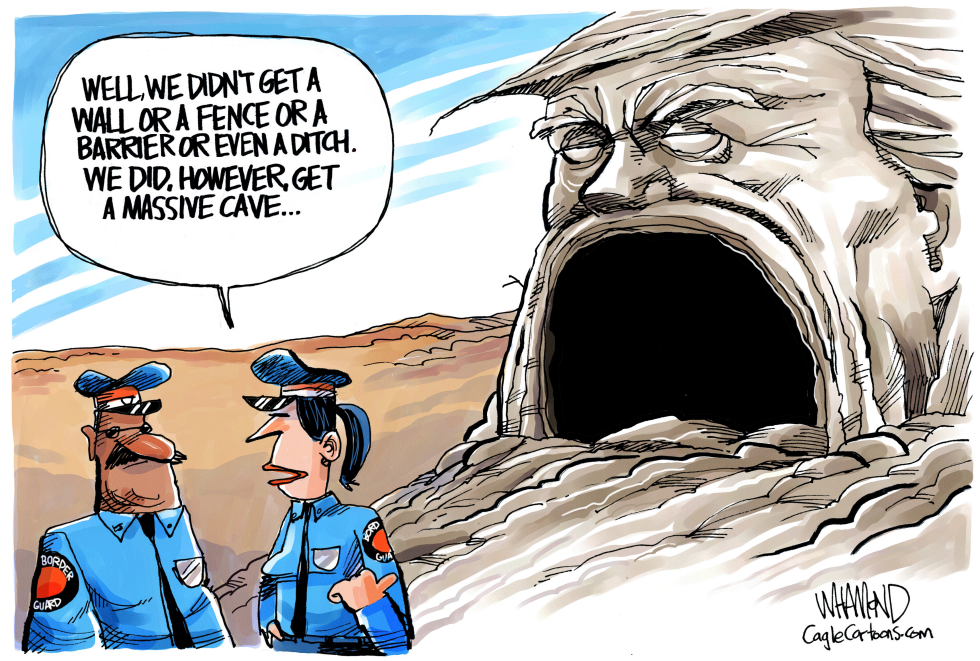  BORDER WALL by Dave Whamond