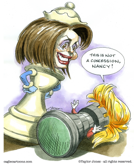 PELOSI OVER TRUMP by Taylor Jones