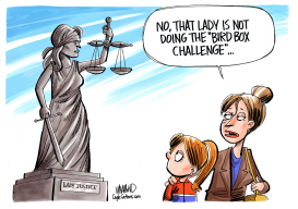 BIRD BOX JUSTICE by Dave Whamond