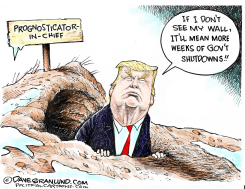 TRUMP AND GROUNDHOG DAY by Dave Granlund