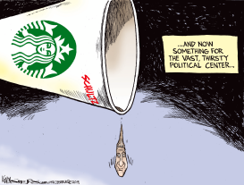 HOWARD SCHULTZ by Kevin Siers