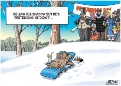 GROUNDHOG DAY WISHFUL THINKING by RJ Matson