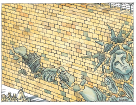 TRUMP'S WALL by Michael Kountouris