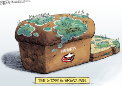 LOCAL OH MOLDY CBJ BREAD by Nate Beeler