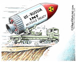 UN RUSSIA INF TREATY by Dave Granlund