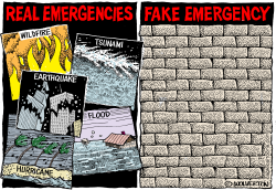 FAKE EMERGENCY WALL by Wolverton