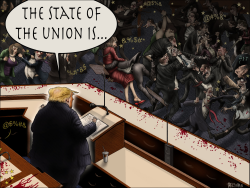 STATE OF THE UNION by Sean Delonas