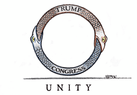 TRUMP CONGRESS UNITY by RJ Matson