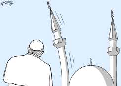 POPE VISITS EMIRATES by Rainer Hachfeld